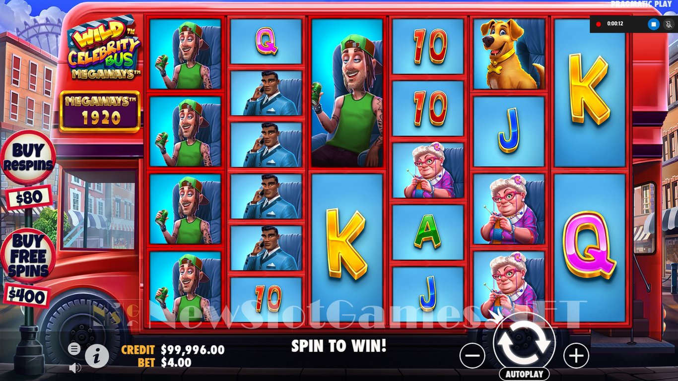 Wild Celebrity Bus Megaways Slot Slot Image in Demo - pic. 2