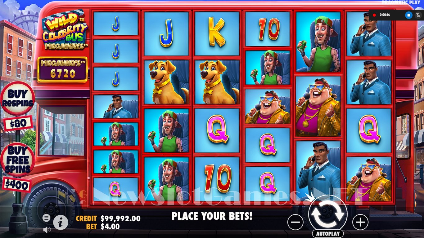 Wild Celebrity Bus Megaways Slot Slot Image in Demo - pic. 3