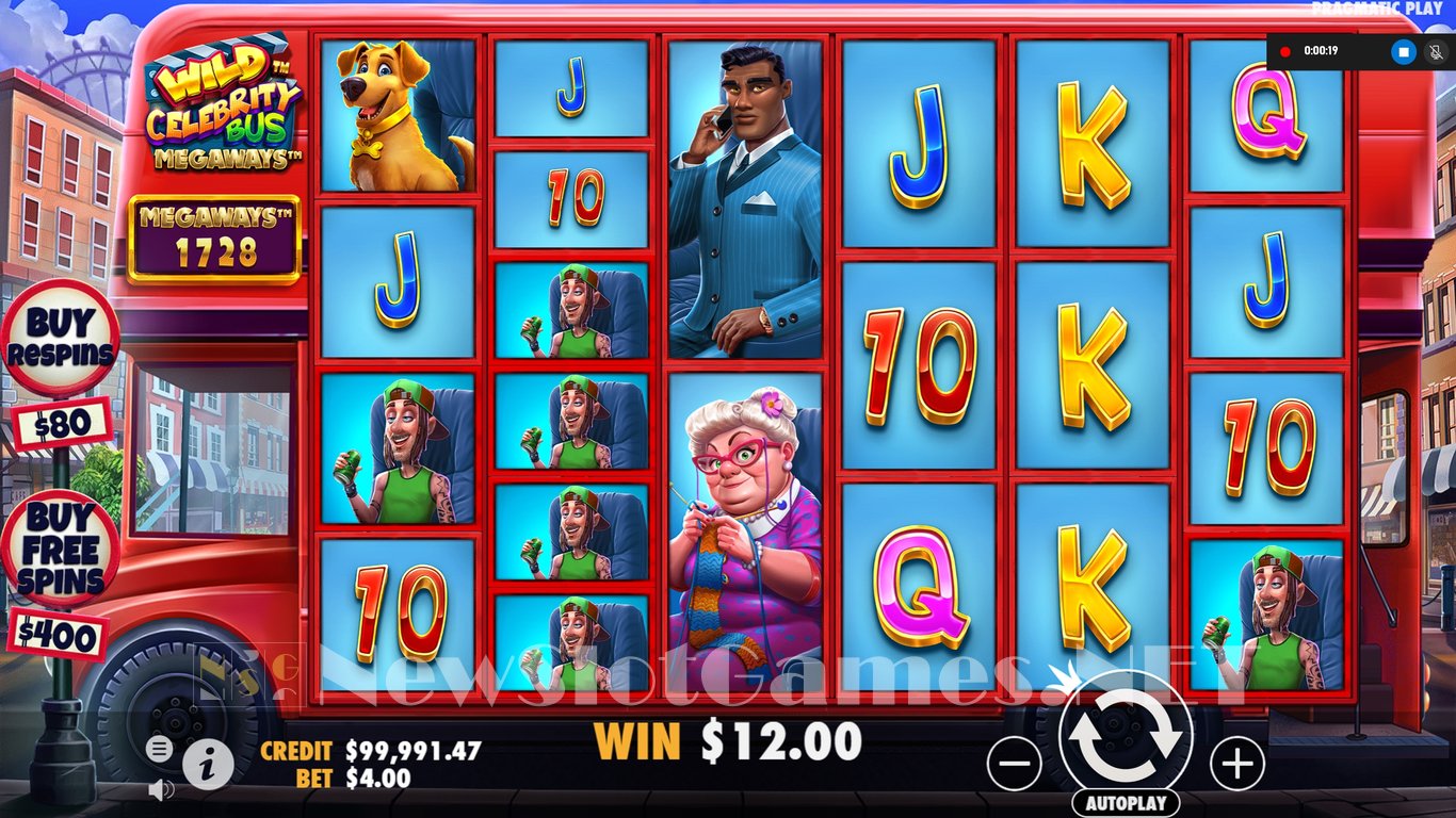 Wild Celebrity Bus Megaways Slot Slot Image in Demo - pic. 4