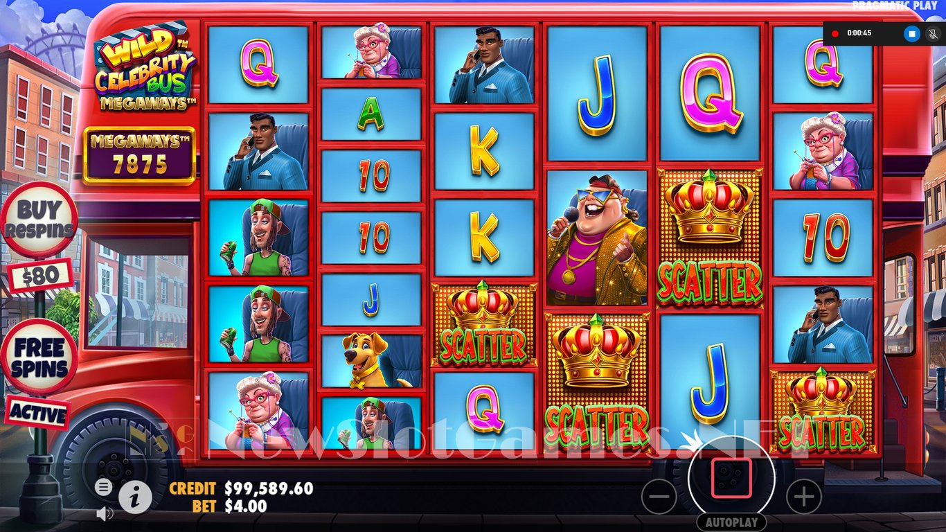 Wild Celebrity Bus Megaways Slot Slot Image in Demo - pic. 7