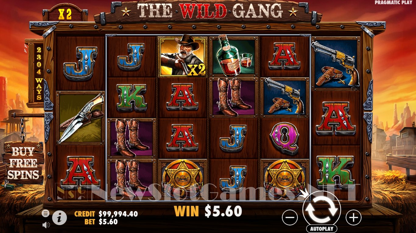 The Wild Gang Slot Slot Image in Demo - pic. 2
