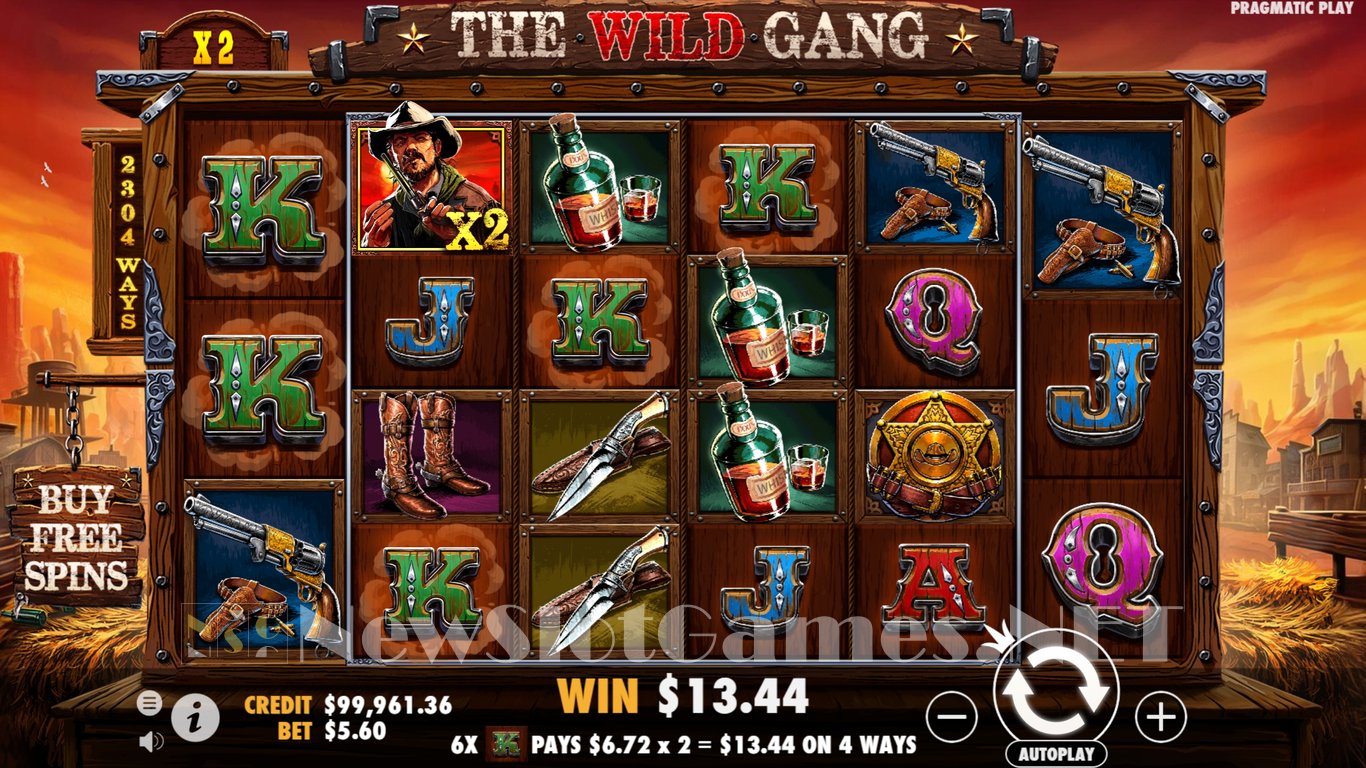 The Wild Gang Slot Slot Image in Demo - pic. 3
