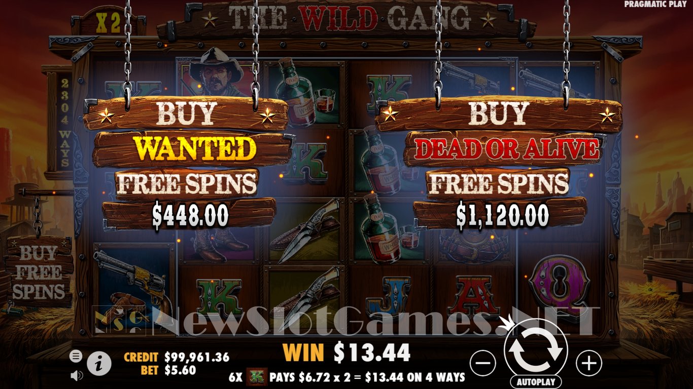 The Wild Gang Slot Slot Image in Demo - pic. 4