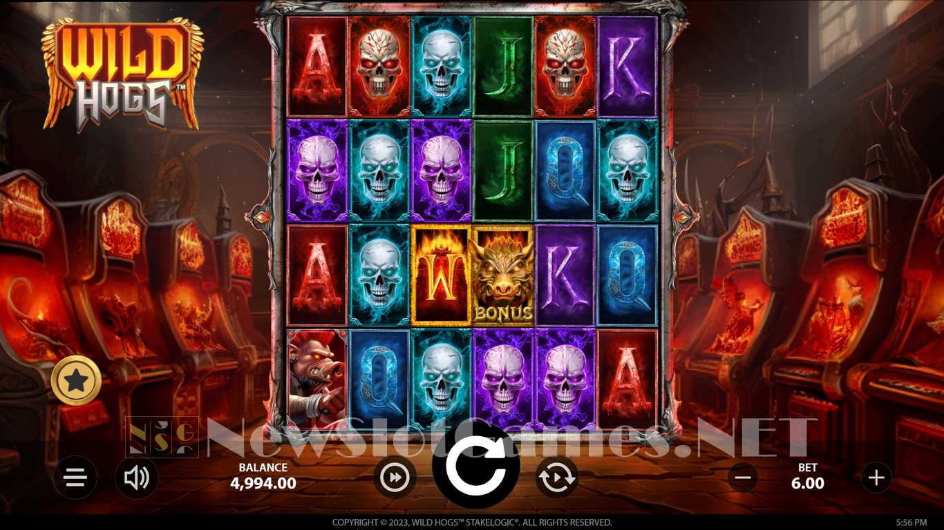 Wild Hogs Slot Demo Image
