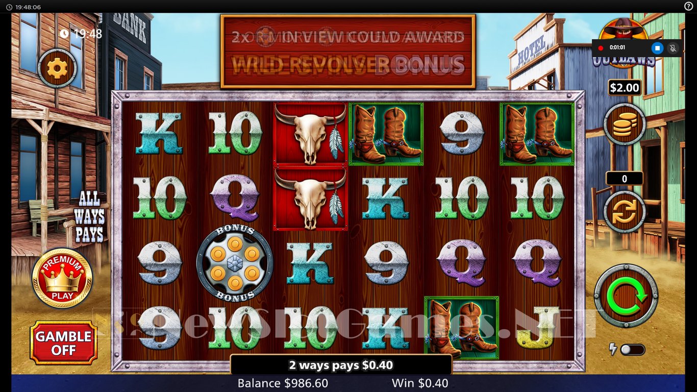 Wild Outlaws Slot Slot Image in Demo - pic. 4