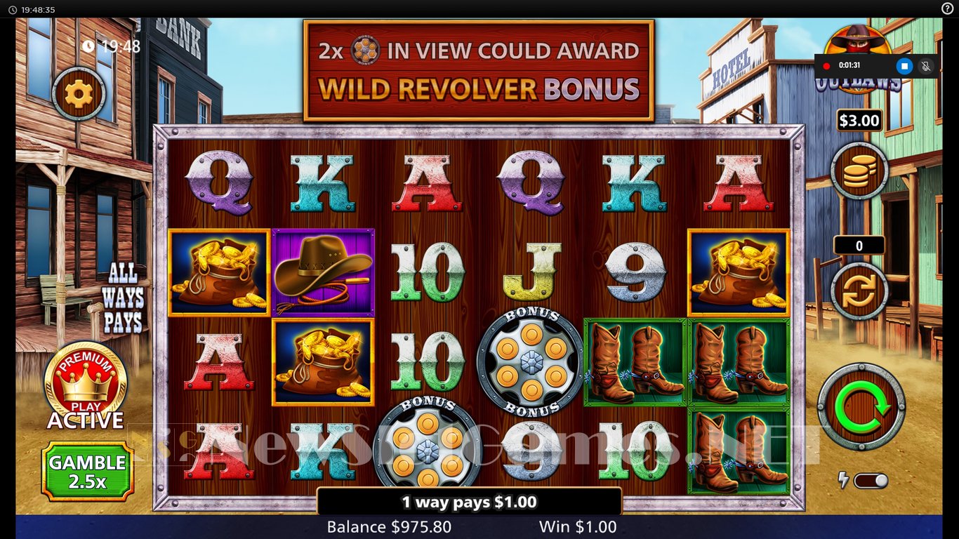 Wild Outlaws Slot Slot Image in Demo - pic. 7
