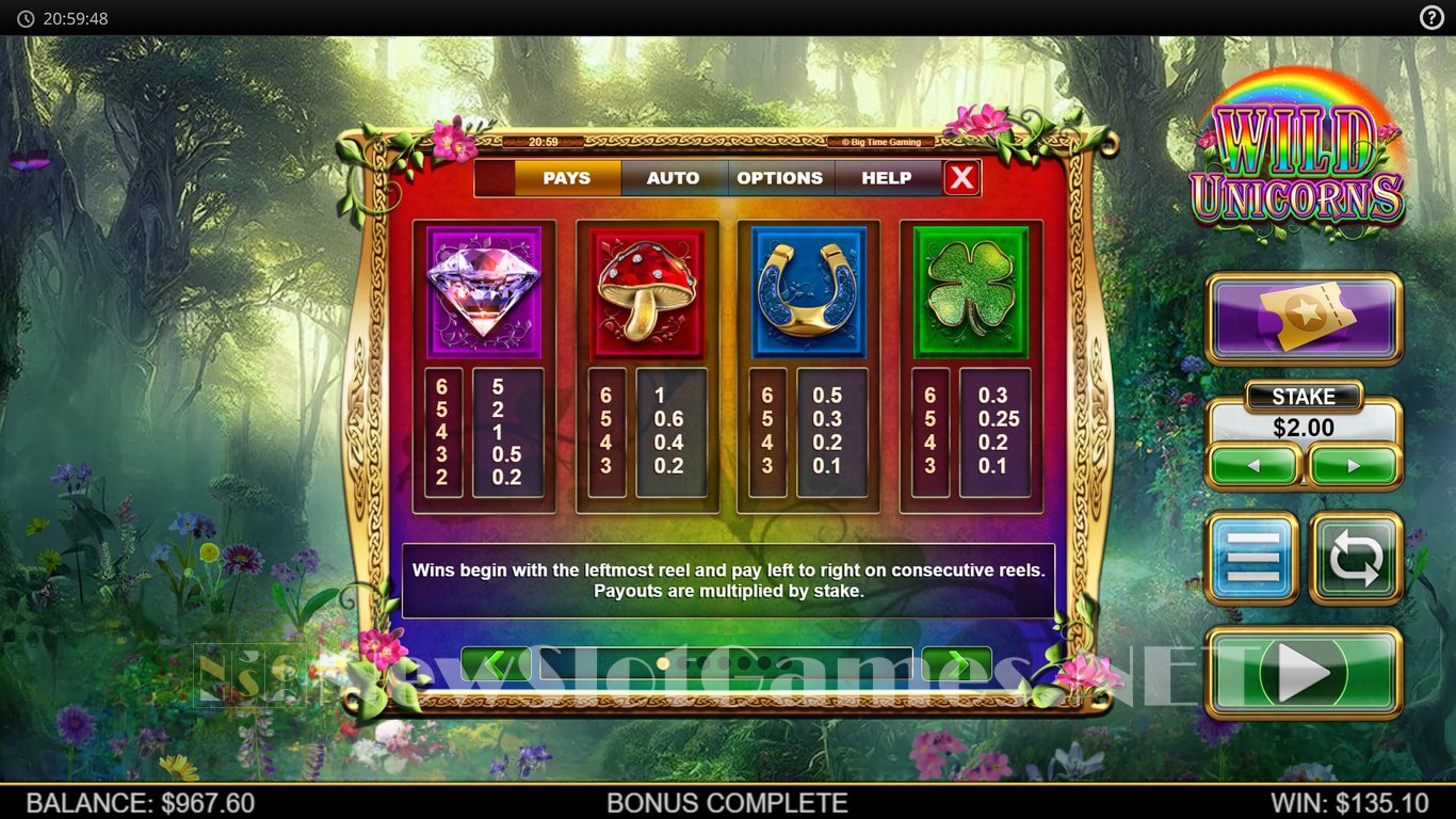 Wild Unicorns Slot Slot Image in Demo - pic. 16