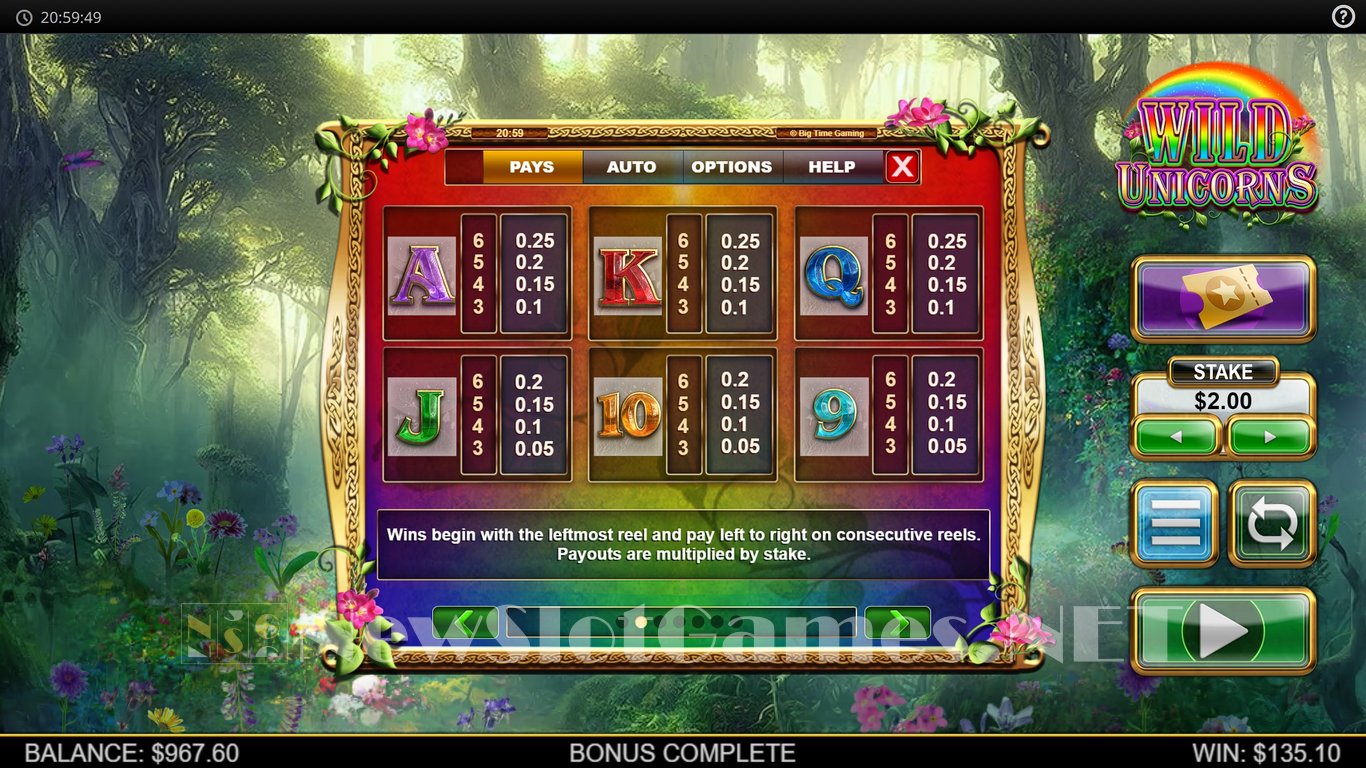 Wild Unicorns Slot Slot Image in Demo - pic. 17