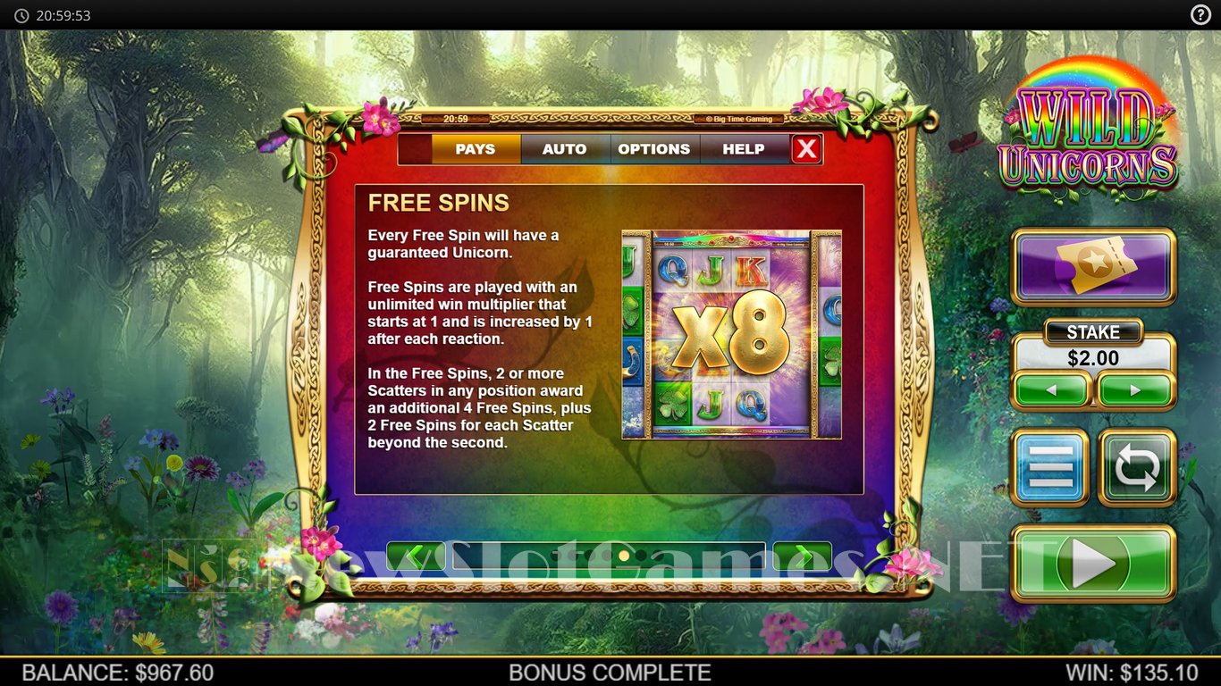 Wild Unicorns Slot Slot Image in Demo - pic. 20