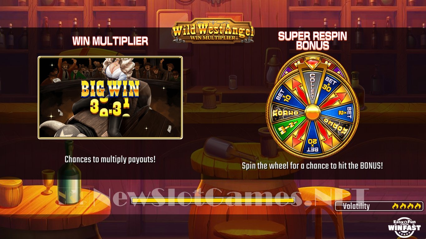 Wild West Angel Slot Demo Image