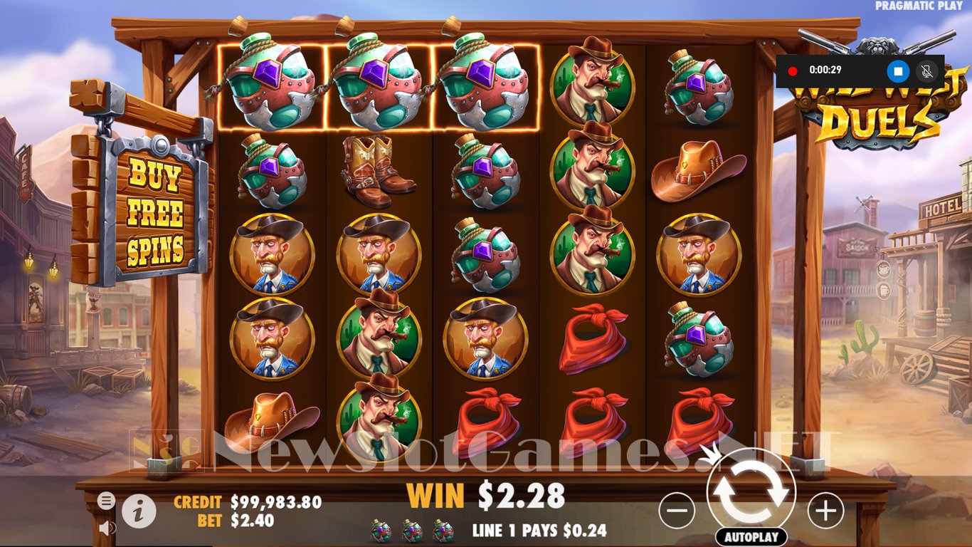 Wild West Duels Slot Slot Image in Demo - pic. 4