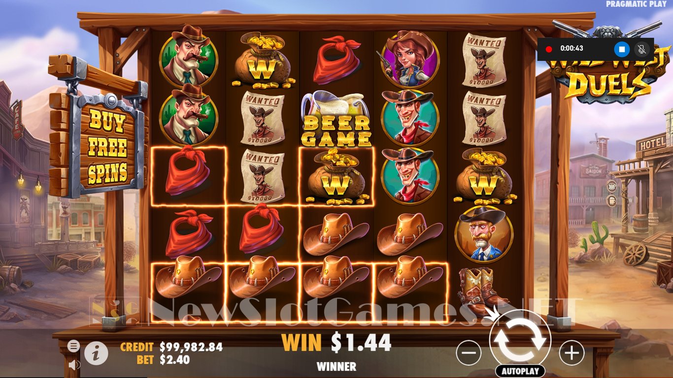 Wild West Duels Slot Slot Image in Demo - pic. 6