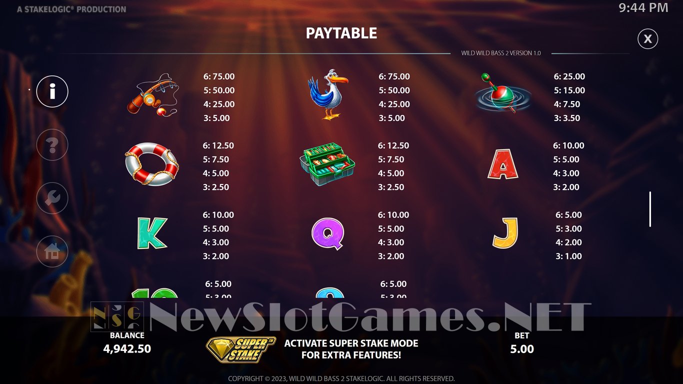 Wild Wild Bass 2 Slot Slot Image in Demo - pic. 13