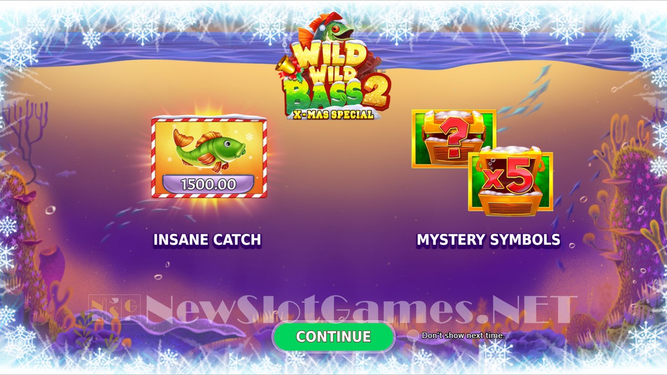 Wild Wild Bass 2 X-Mas Special Slot Demo Image