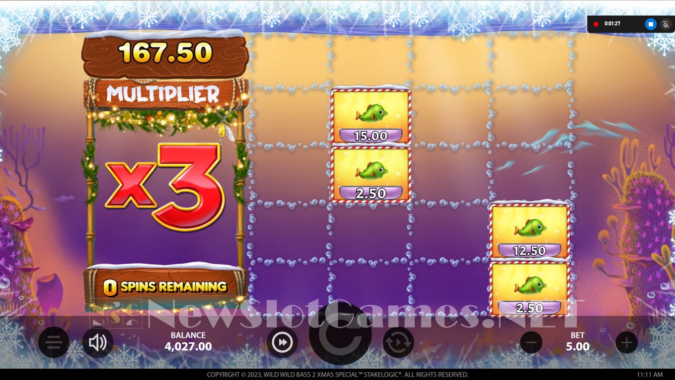 Wild Wild Bass 2 X-Mas Special Slot Slot Image in Demo - pic. 11