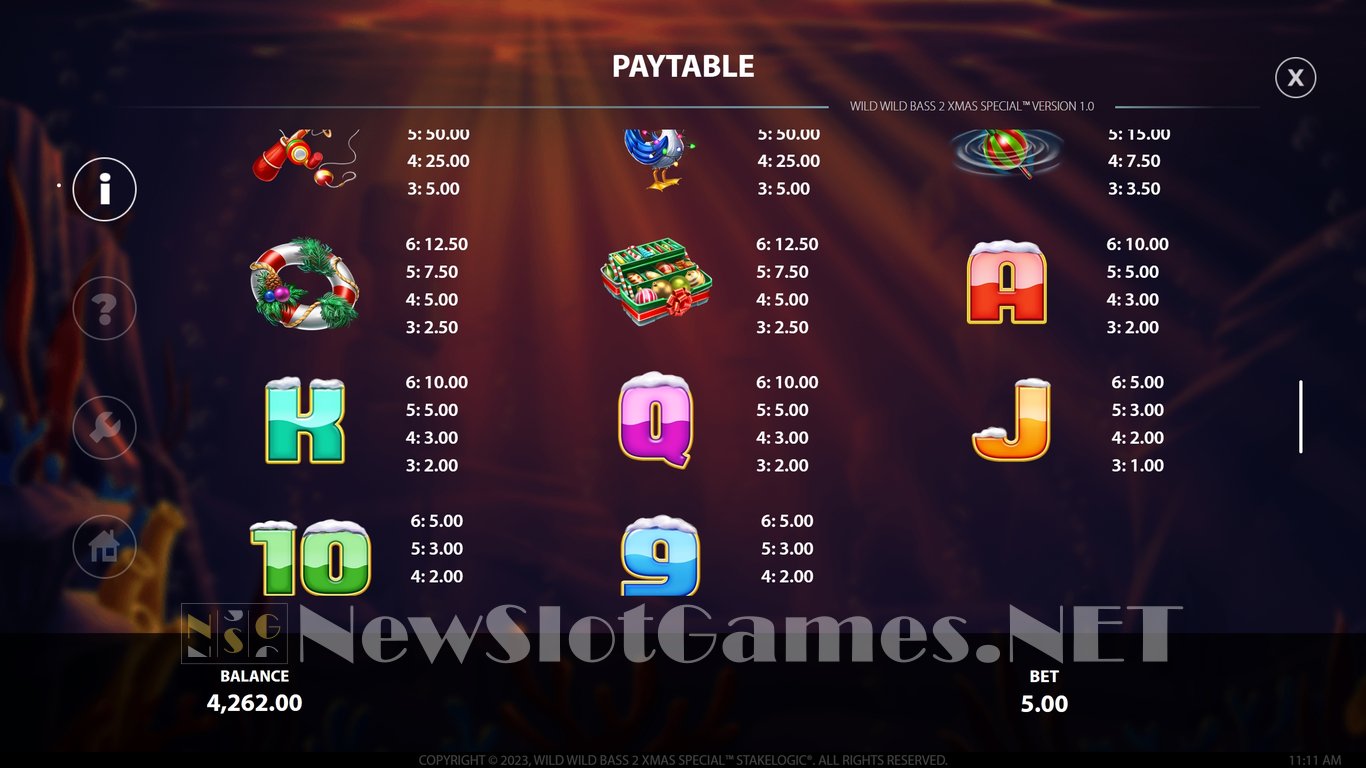 Wild Wild Bass 2 X-Mas Special Slot Slot Image in Demo - pic. 14