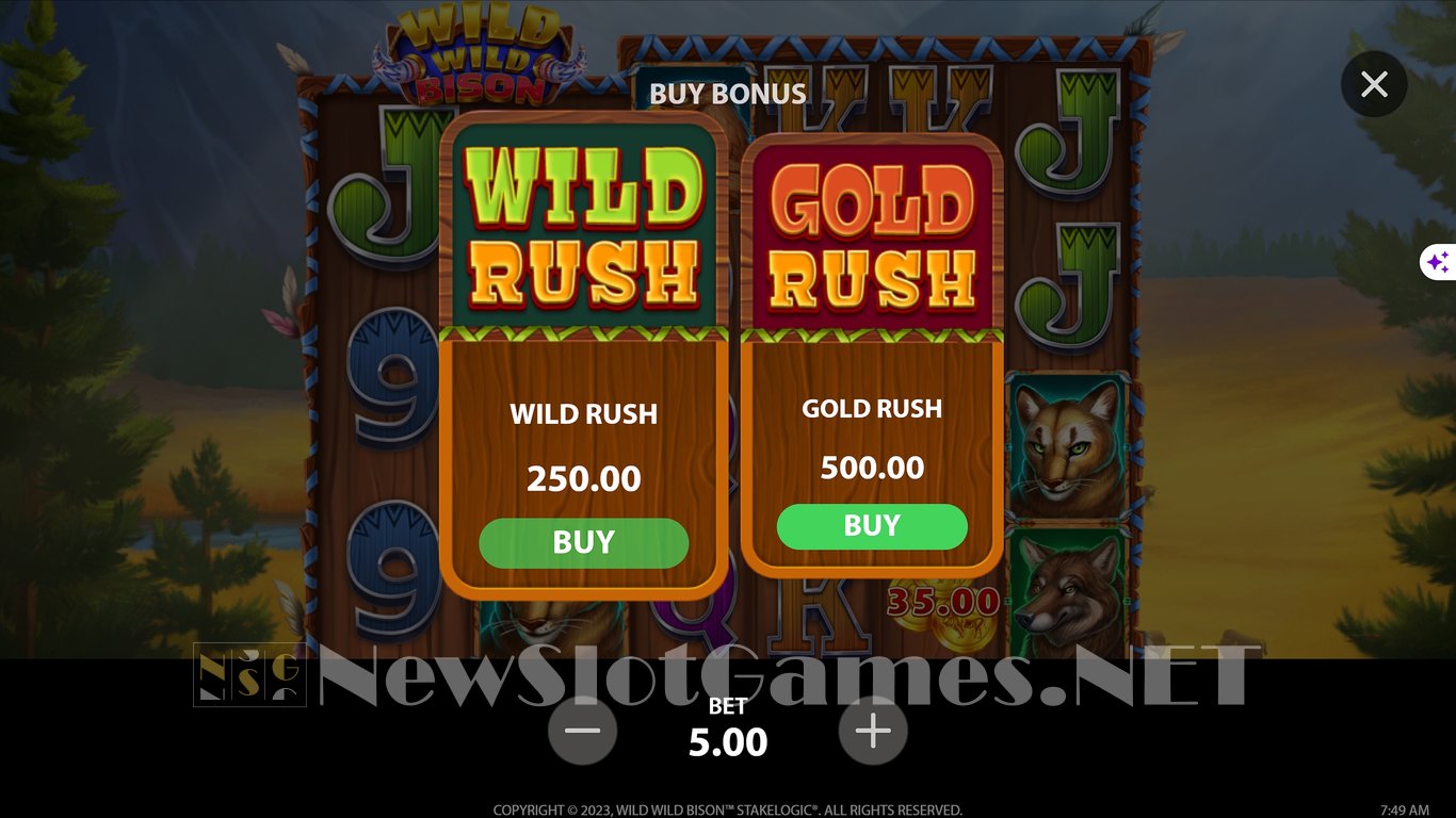 Wild Wild Bison Slot Slot Image in Demo - pic. 5