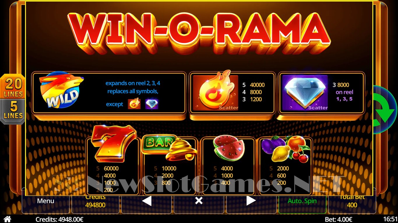 Win-O-Rama Slot Slot Image in Demo - pic. 7