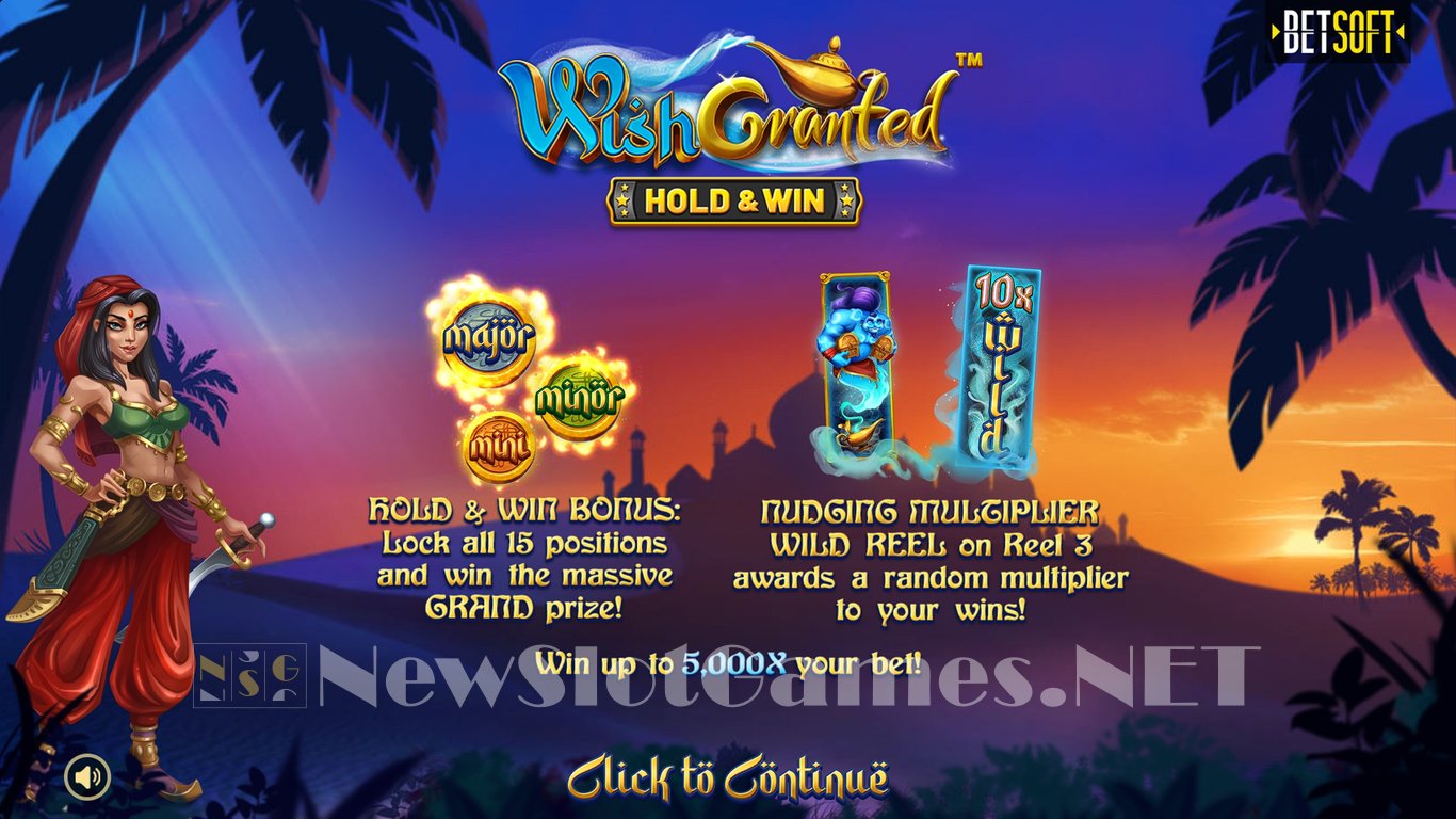 Wish Granted Slot Demo Image