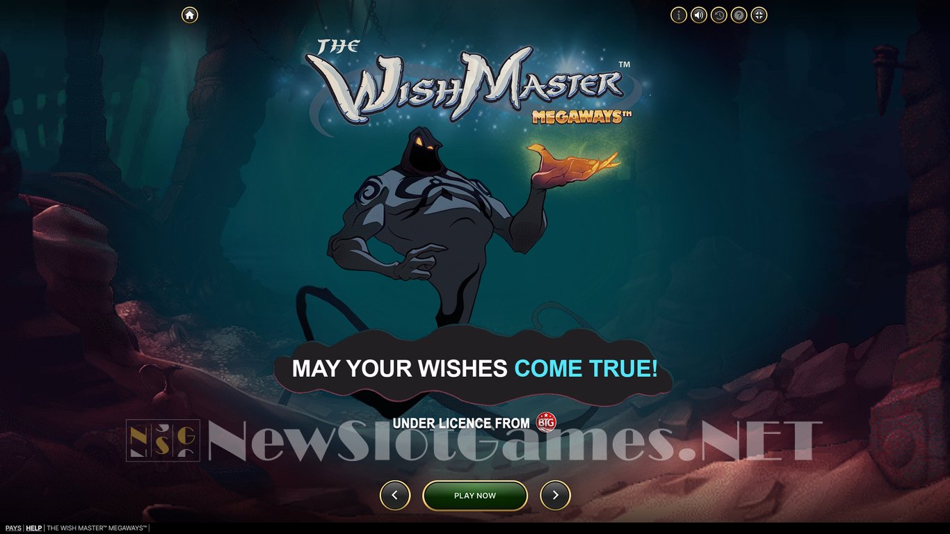 The Wish Master Megaways Slot Demo Image