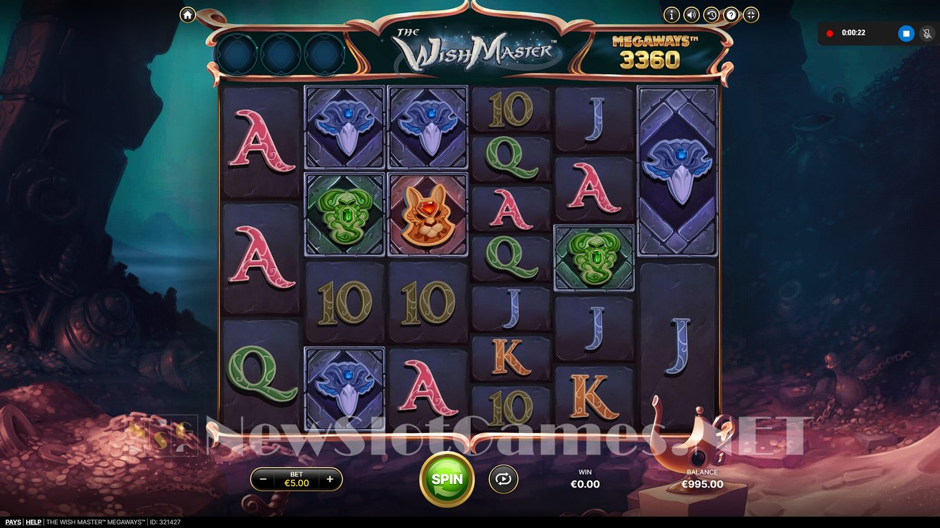 The Wish Master Megaways Slot Slot Image in Demo - pic. 2