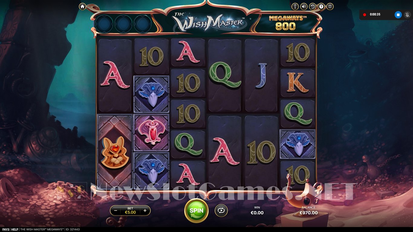 The Wish Master Megaways Slot Slot Image in Demo - pic. 5
