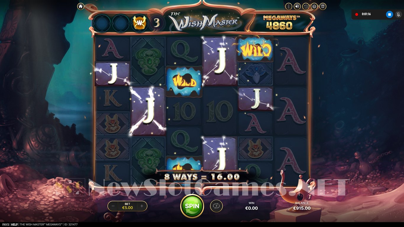 The Wish Master Megaways Slot Slot Image in Demo - pic. 9