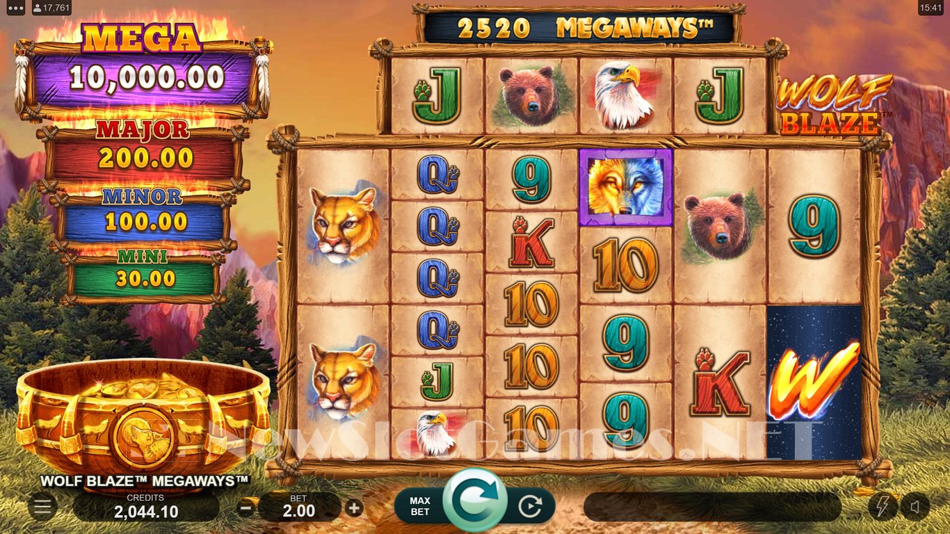 Wolf Blaze Megaways Slot Slot Image in Demo - pic. 3