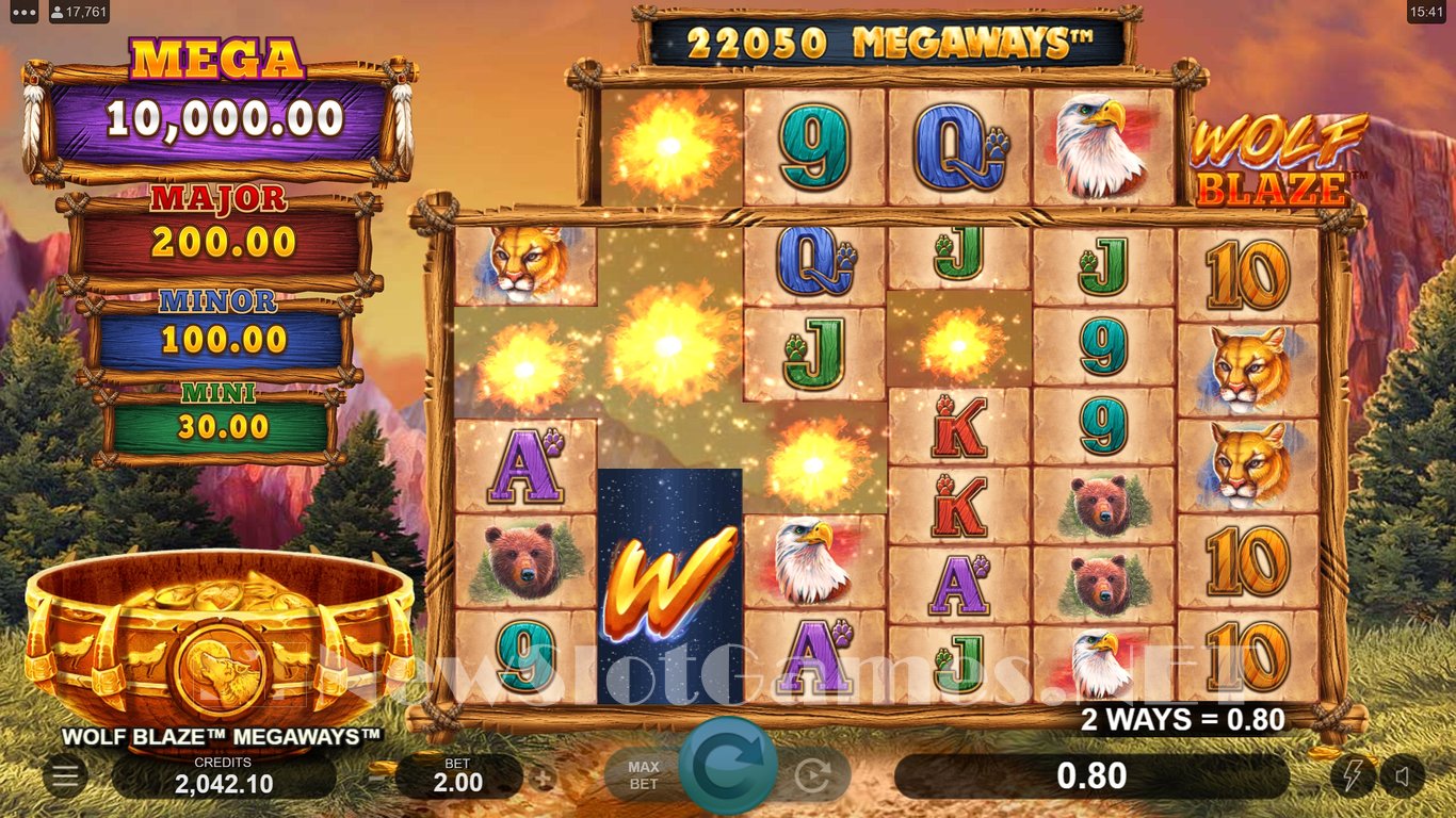 Wolf Blaze Megaways Slot Slot Image in Demo - pic. 4
