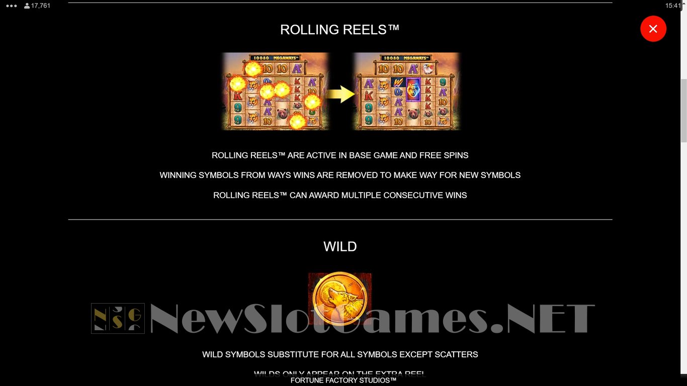 Wolf Blaze Megaways Slot Slot Image in Demo - pic. 5