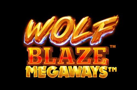 Wolf Blaze Megaways Slot Logo
