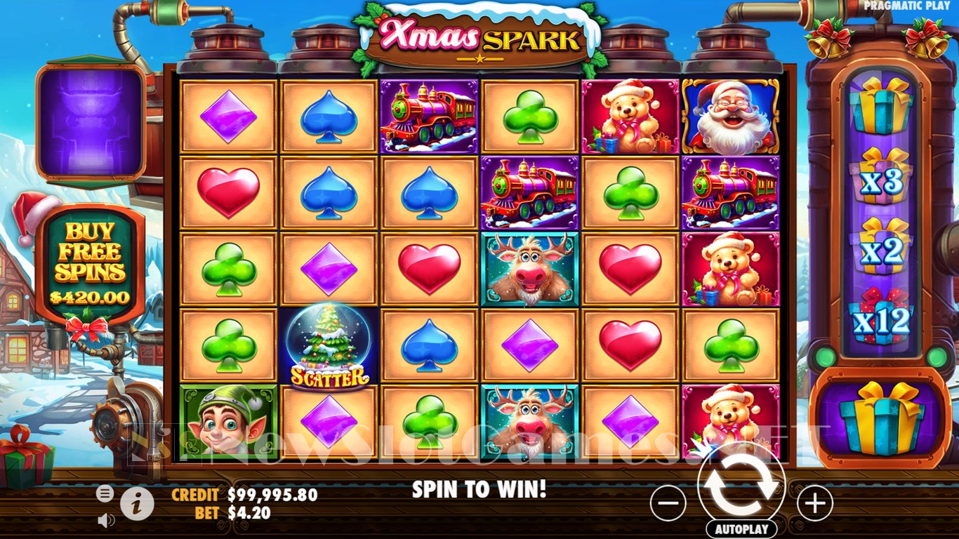 Xmas Spark Slot Demo Image