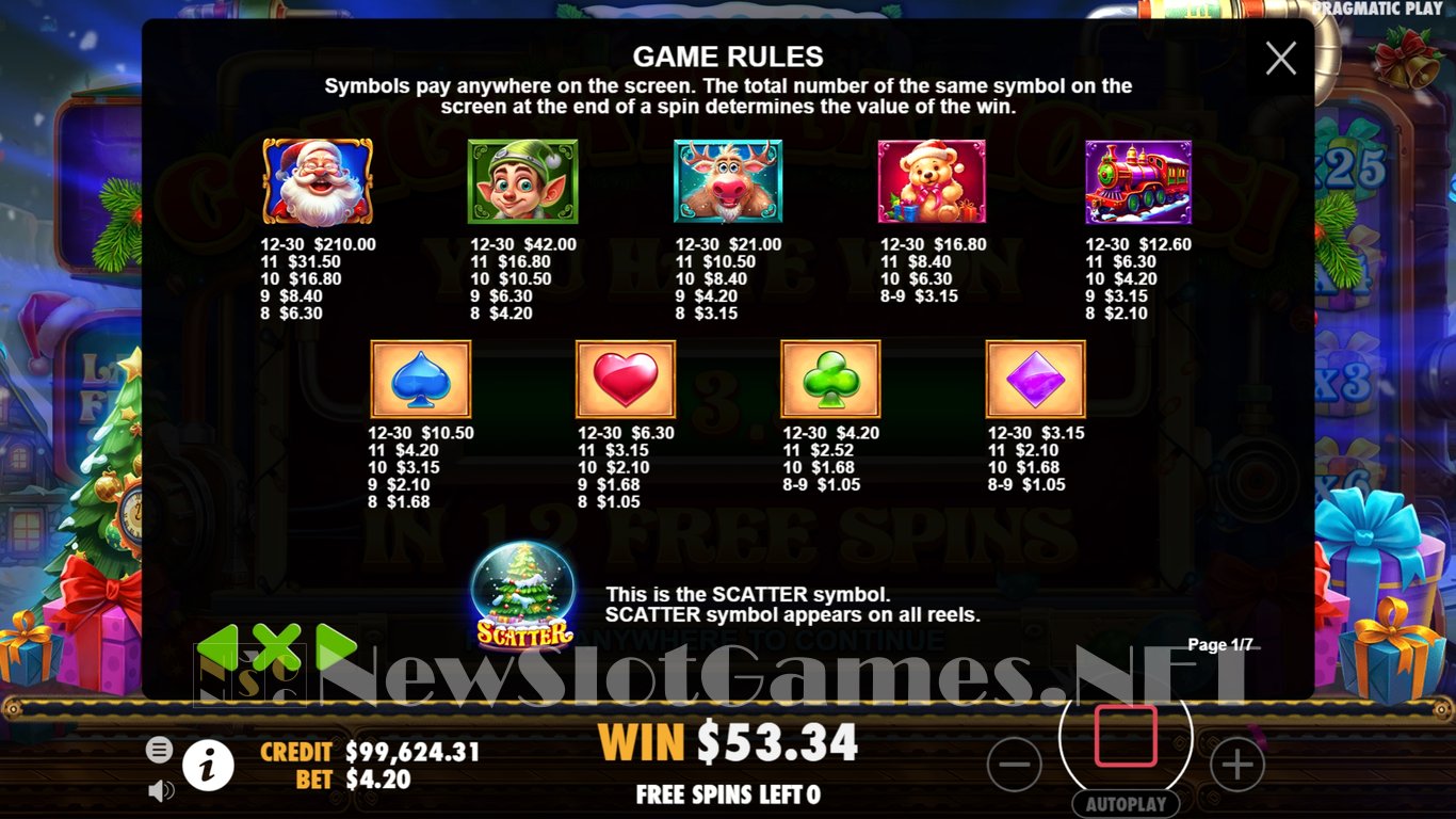 Xmas Spark Slot Slot Image in Demo - pic. 10