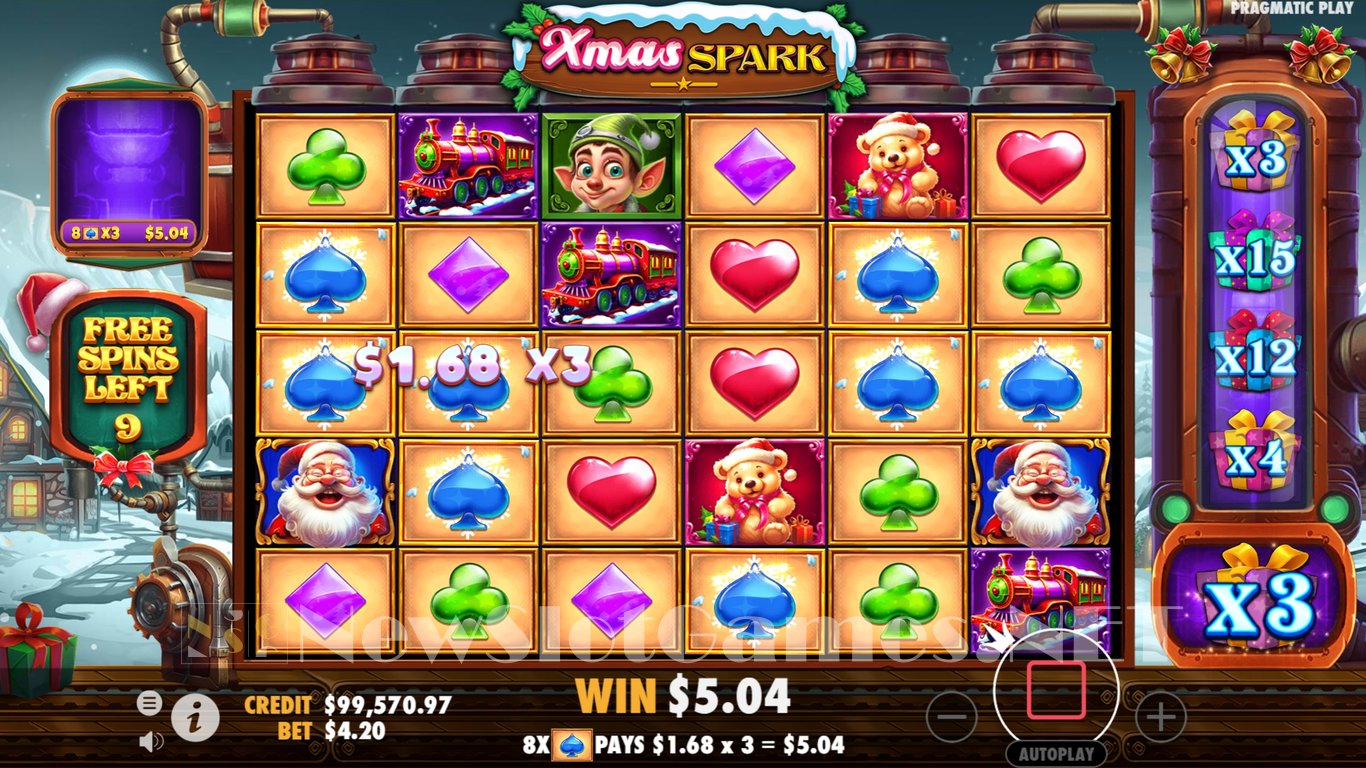 Xmas Spark Slot Slot Image in Demo - pic. 8