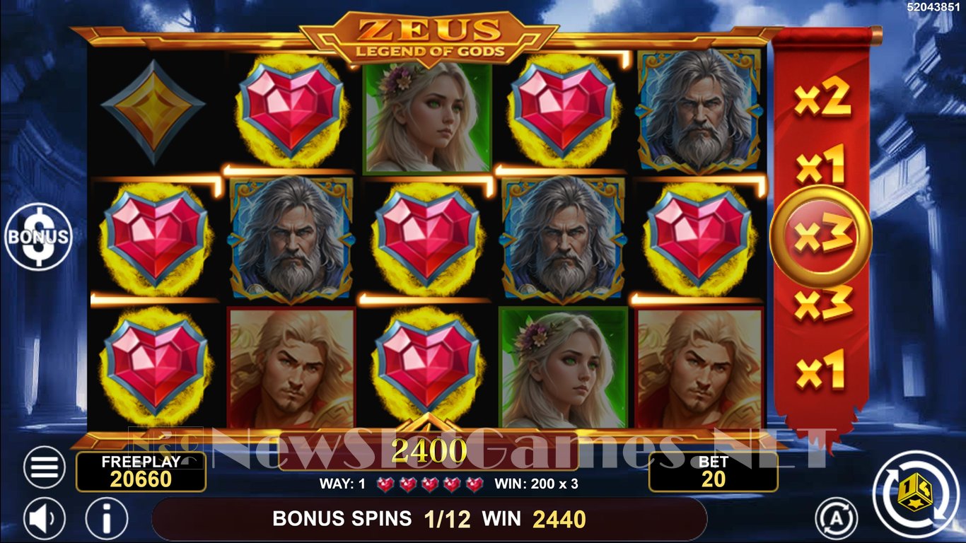 Zeus Legend of Gods Slot Slot Image in Demo - pic. 4