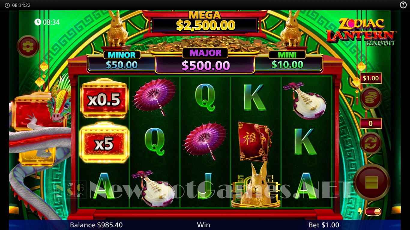 Zodiac Lantern Rabbit Slot Slot Image in Demo - pic. 5