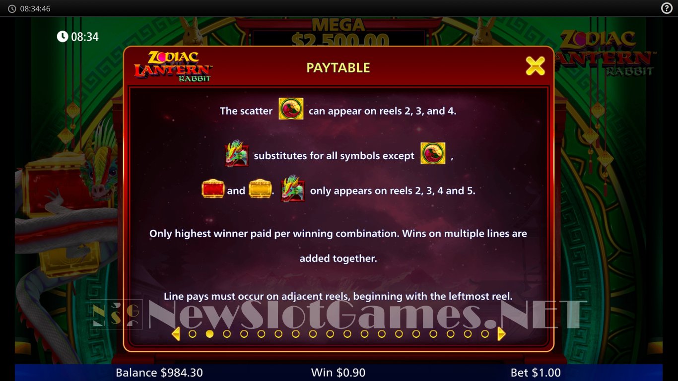 Zodiac Lantern Rabbit Slot Slot Image in Demo - pic. 7