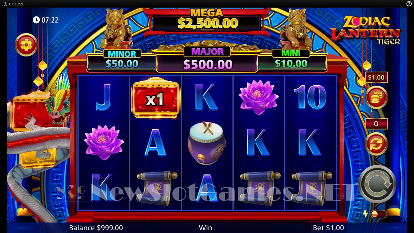 Zodiac Lantern Tiger Slot Slot Image in Demo - pic. 2