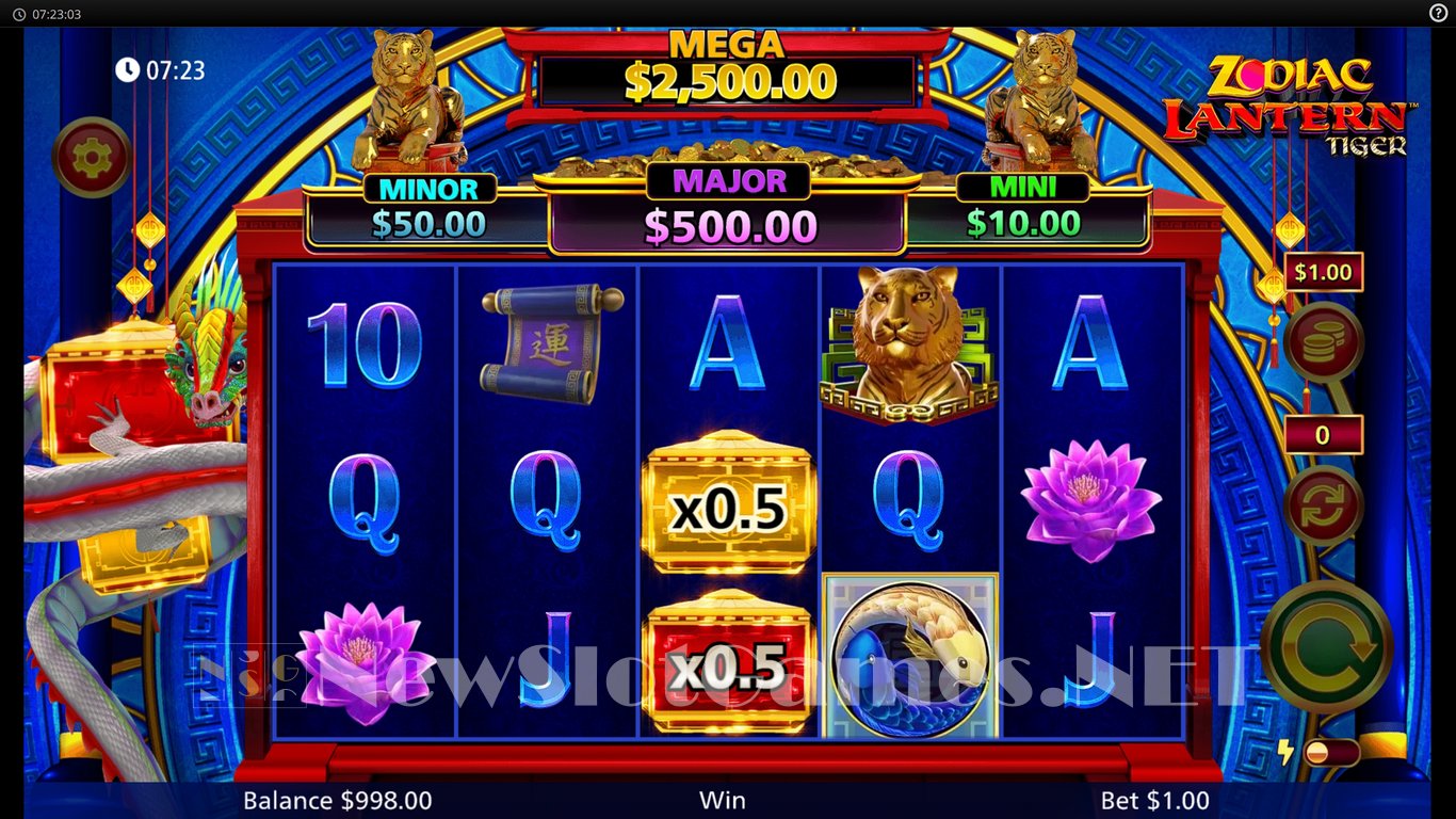 Zodiac Lantern Tiger Slot Slot Image in Demo - pic. 3