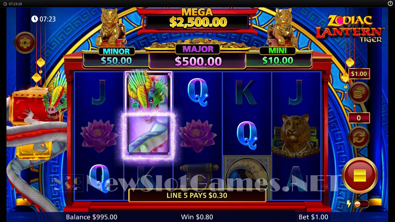 Zodiac Lantern Tiger Slot Slot Image in Demo - pic. 4