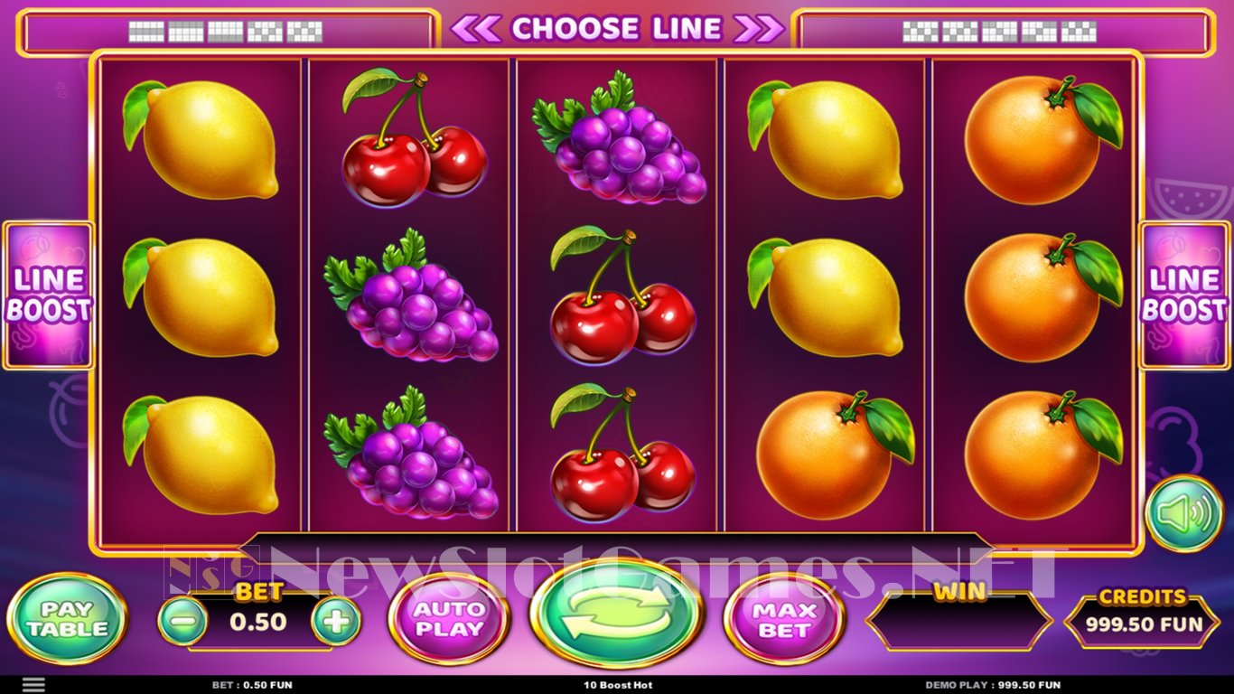 10 Boost Hot Slot Demo Image