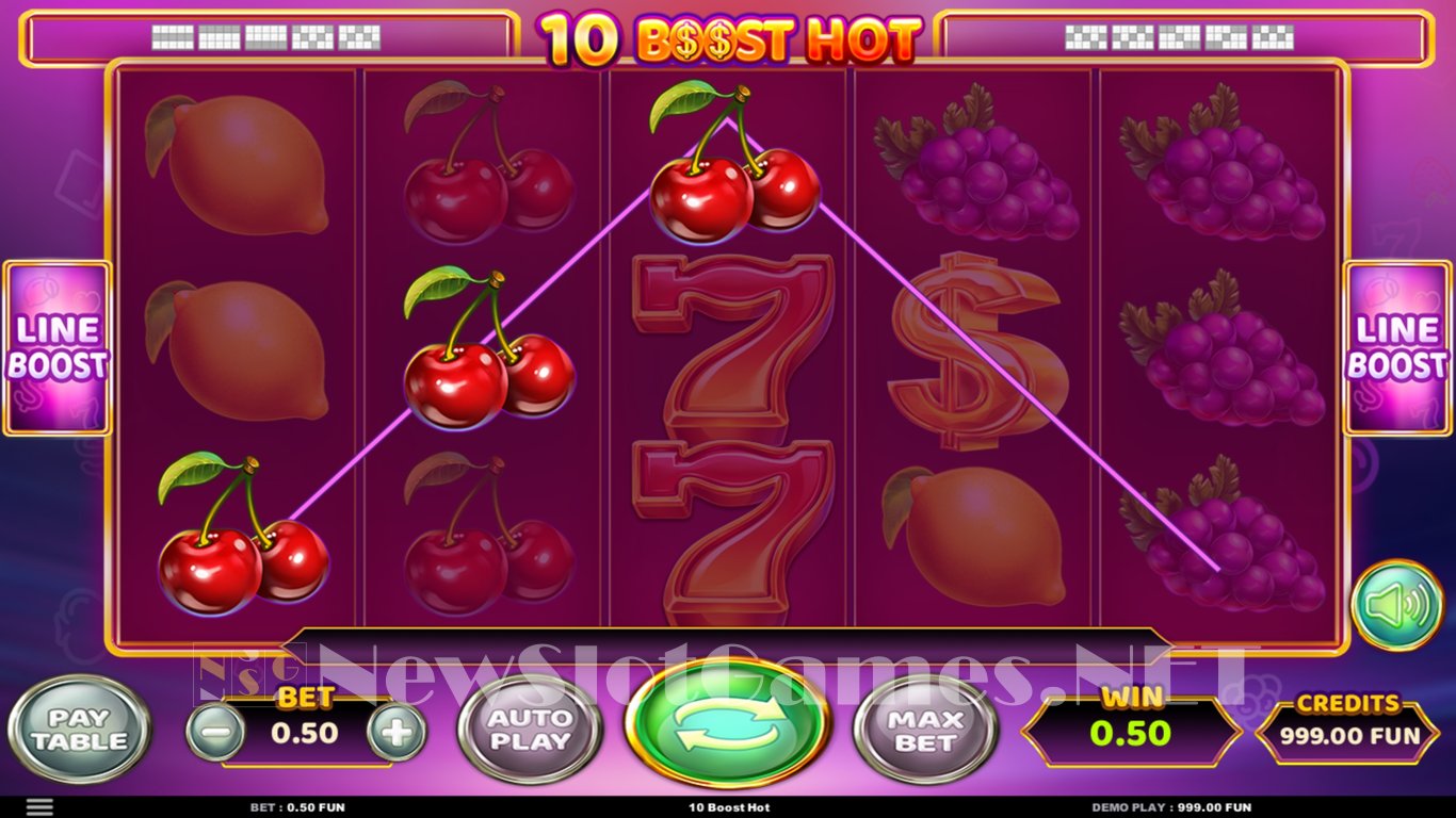10 Boost Hot Slot Slot Image in Demo - pic. 2