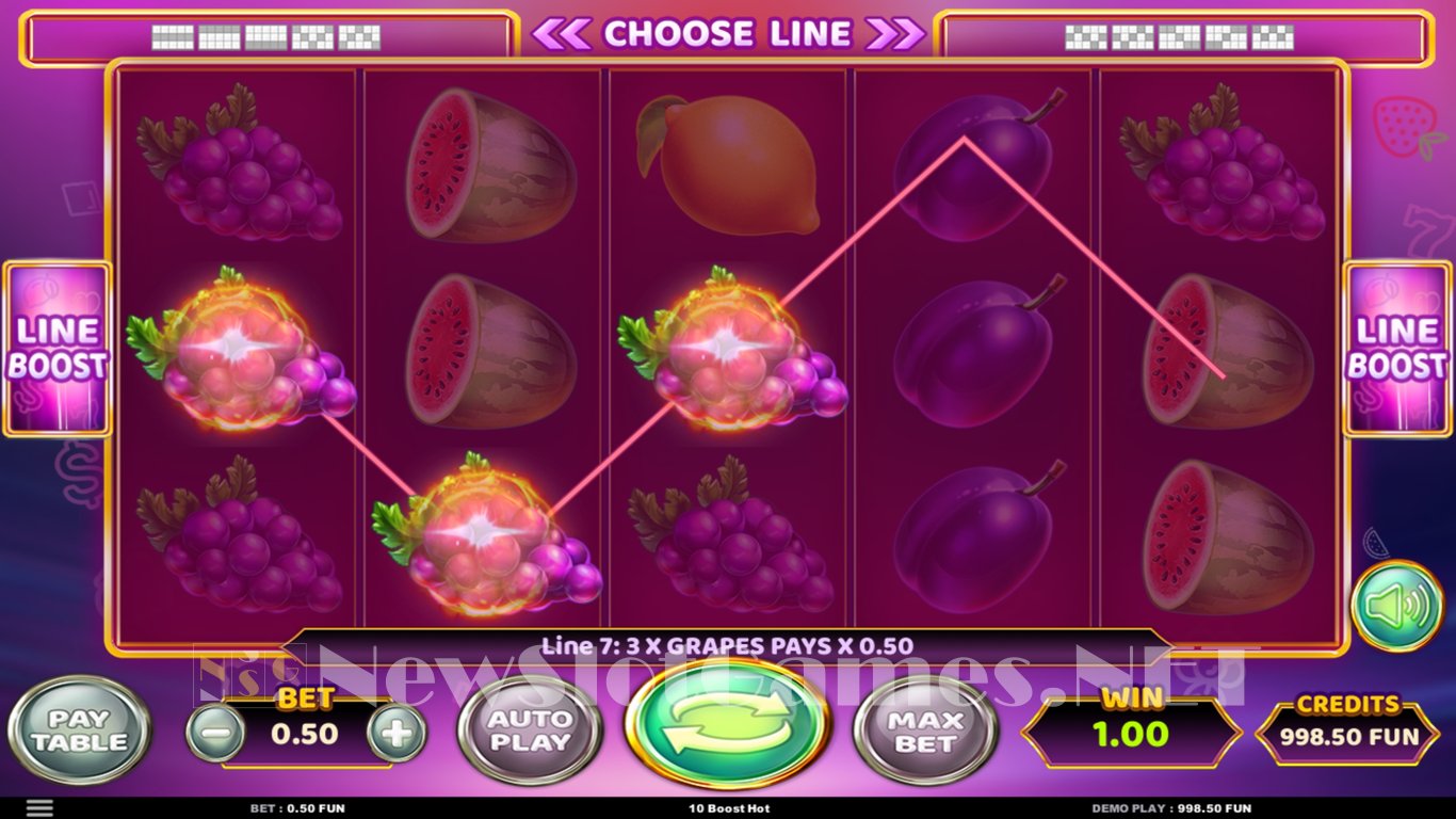 10 Boost Hot Slot Slot Image in Demo - pic. 3