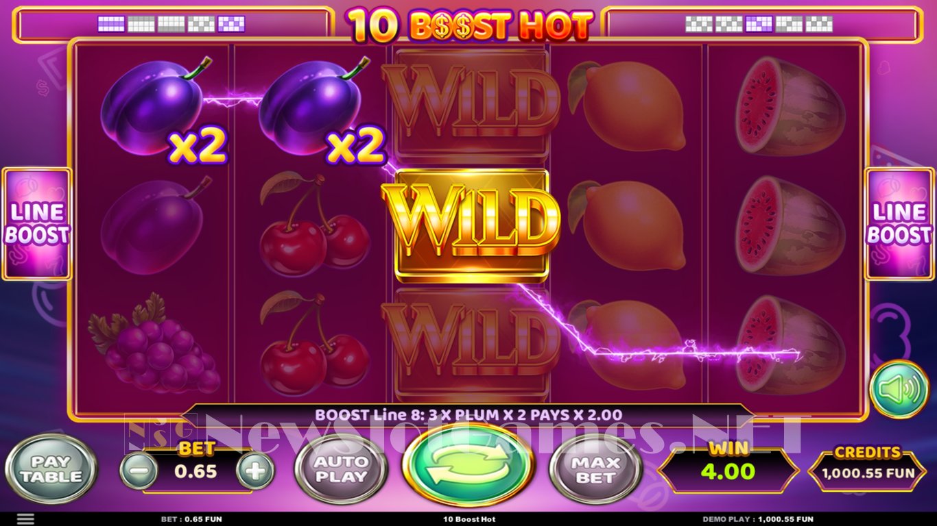 10 Boost Hot Slot Slot Image in Demo - pic. 5