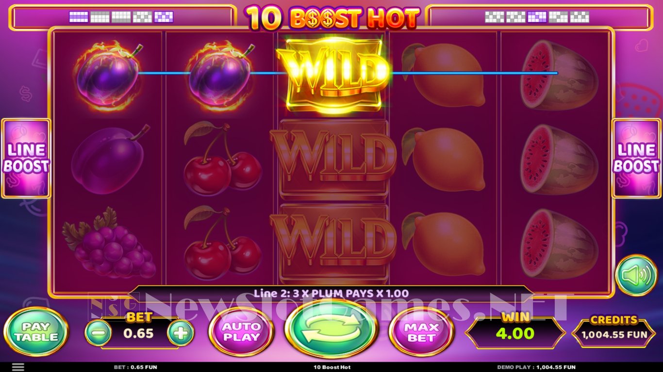 10 Boost Hot Slot Slot Image in Demo - pic. 6