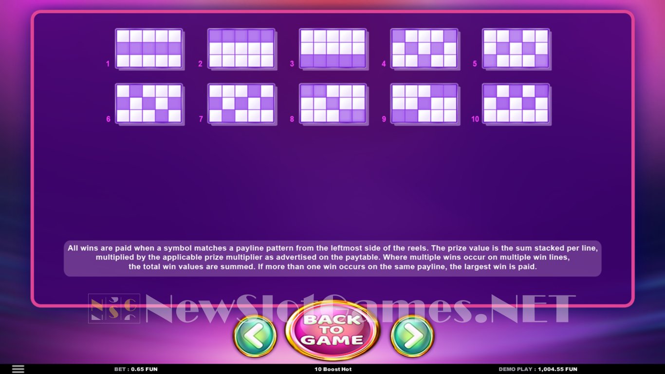 10 Boost Hot Slot Slot Image in Demo - pic. 9