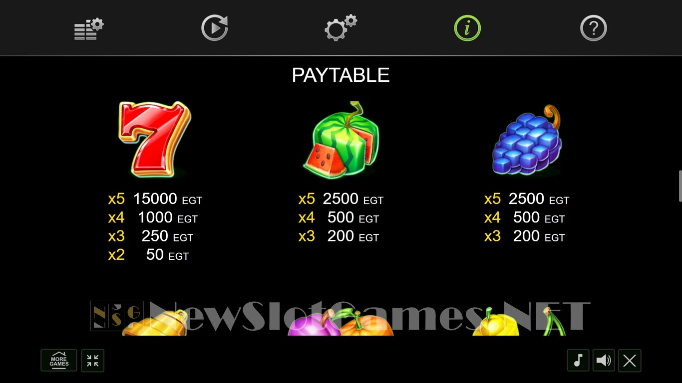 10 Bulky Fruits Slot Slot Image in Demo - pic. 12