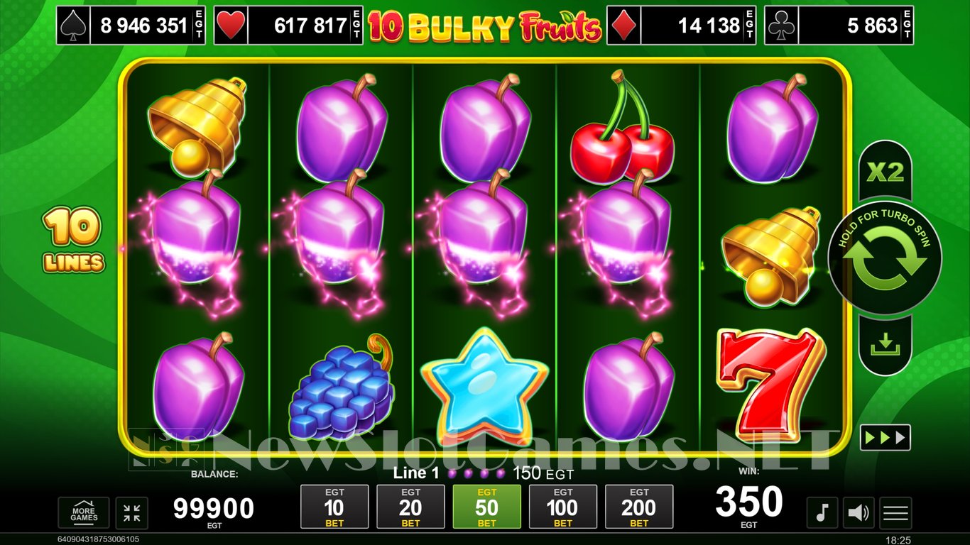 10 Bulky Fruits Slot Slot Image in Demo - pic. 2
