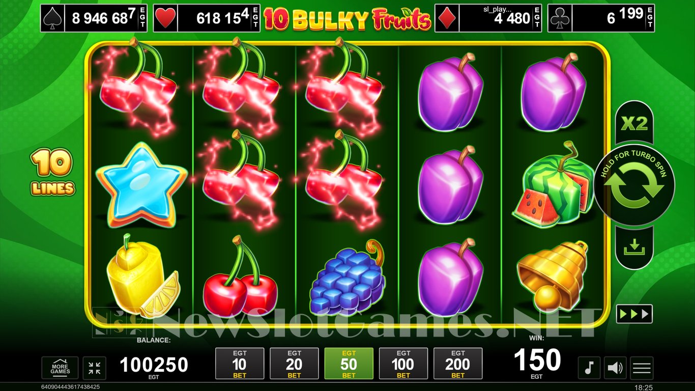 10 Bulky Fruits Slot Slot Image in Demo - pic. 6