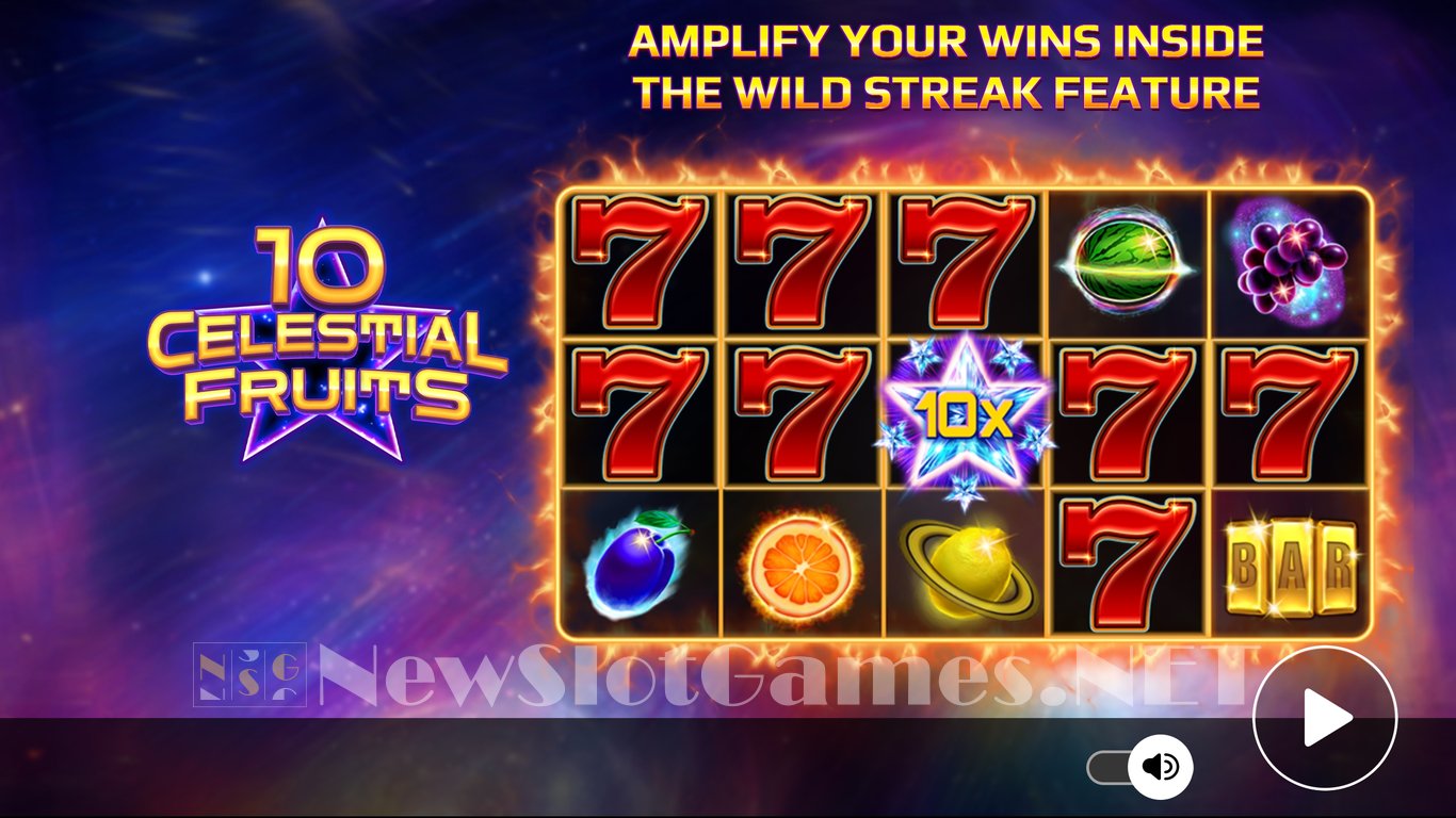 10 Celestial Fruits Slot Demo Image
